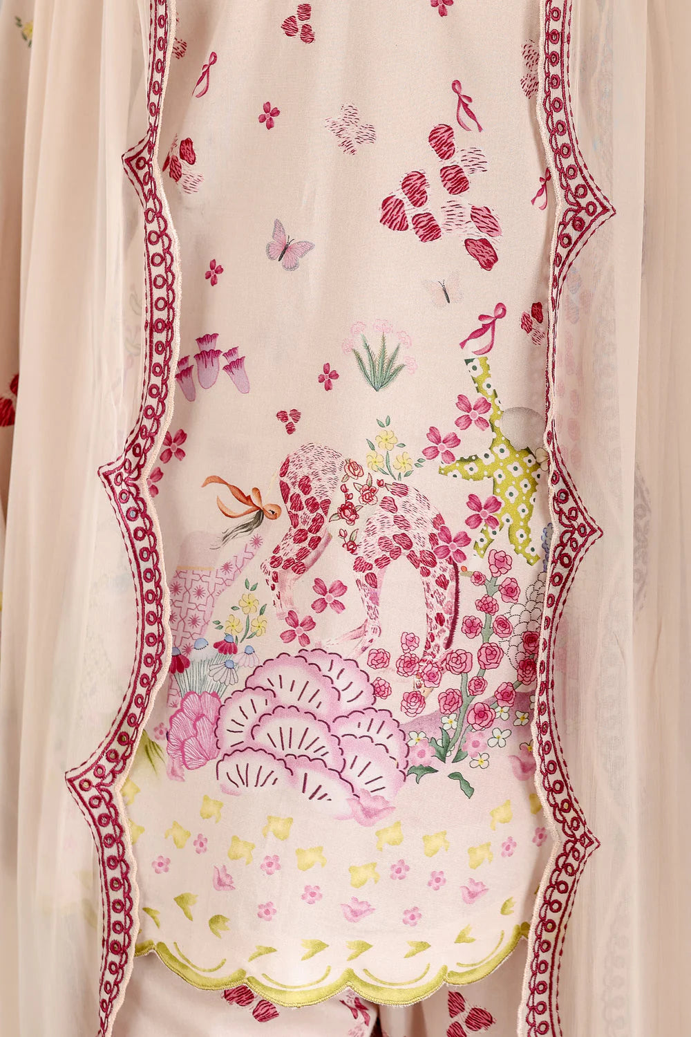 Zaib Staycation '25 - BLUSH PINK LUXURY PRINTED 3PCS SET (NPA3-25433)