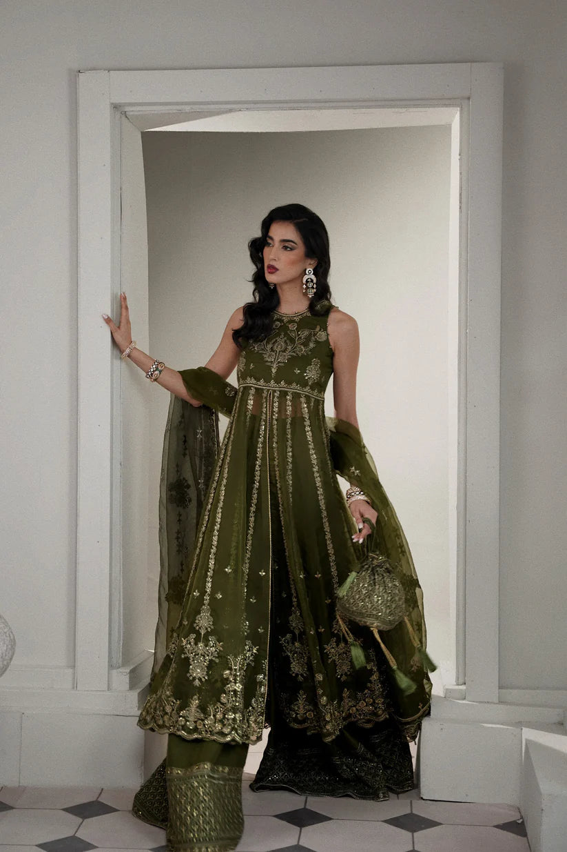 CLASSIC OLIVE SET WEDDING EDIT 2024/2025 (NPA3-24434) | ZAIB