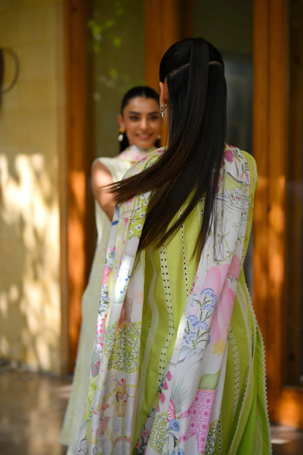 Zaib Summer My Love '25 - CARNIVAL (2) - PASTEL MINT GREEN (NEL-25615)