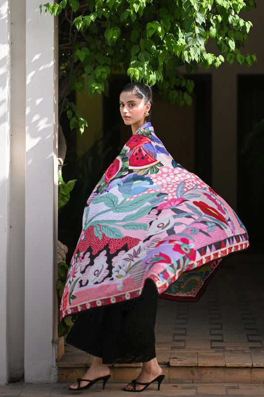 Zaib Summer My Love '25 - WATERMELON / BLACK (NEL-25611)