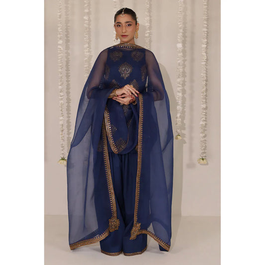 COBALT BLUE OUTFIT | DYOT | CHOTI EID' 25
