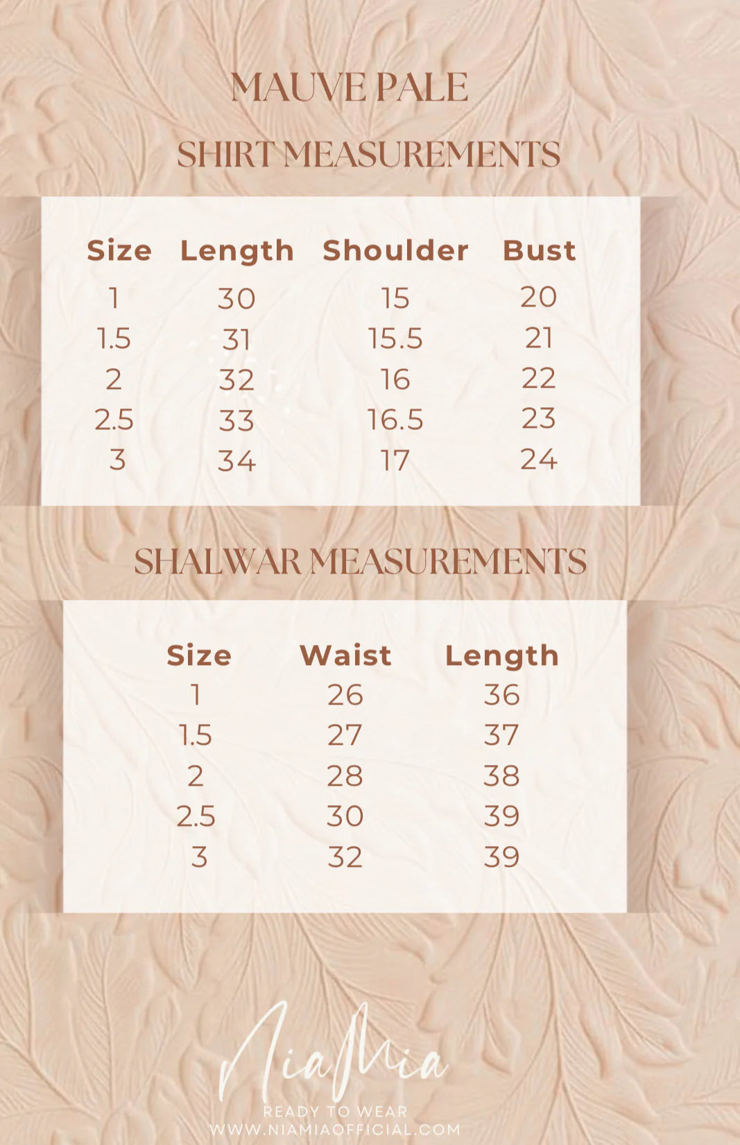 Mauve Pale | Eid Ul Fitr | Nia Mia