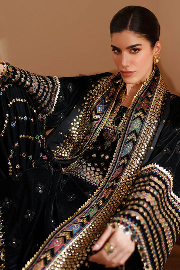 Jazmin Velvet Vogue '25 - Embroidered Velvet Formal VVF D-5