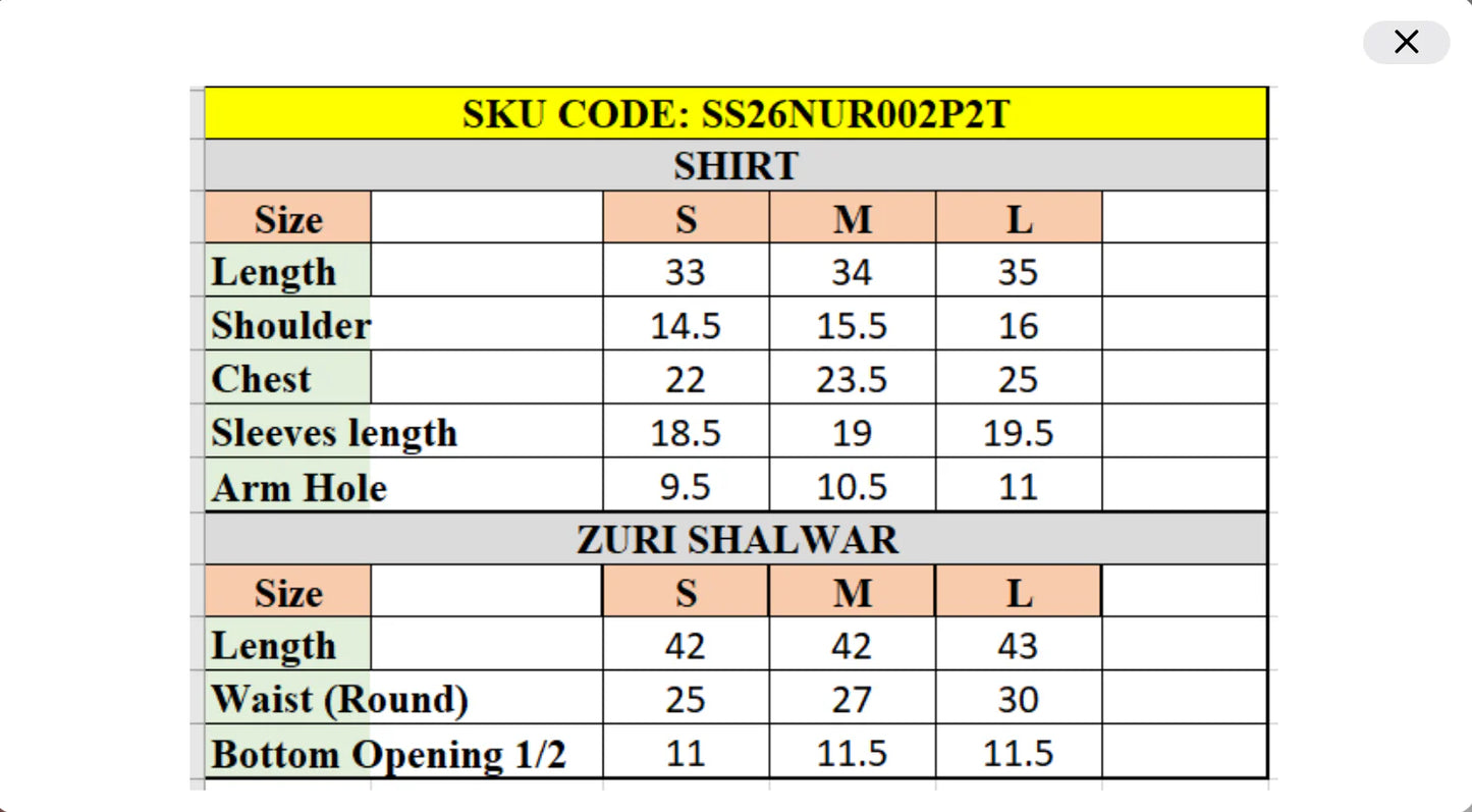 SS26NUR002P2T | SANA SAFINAZ