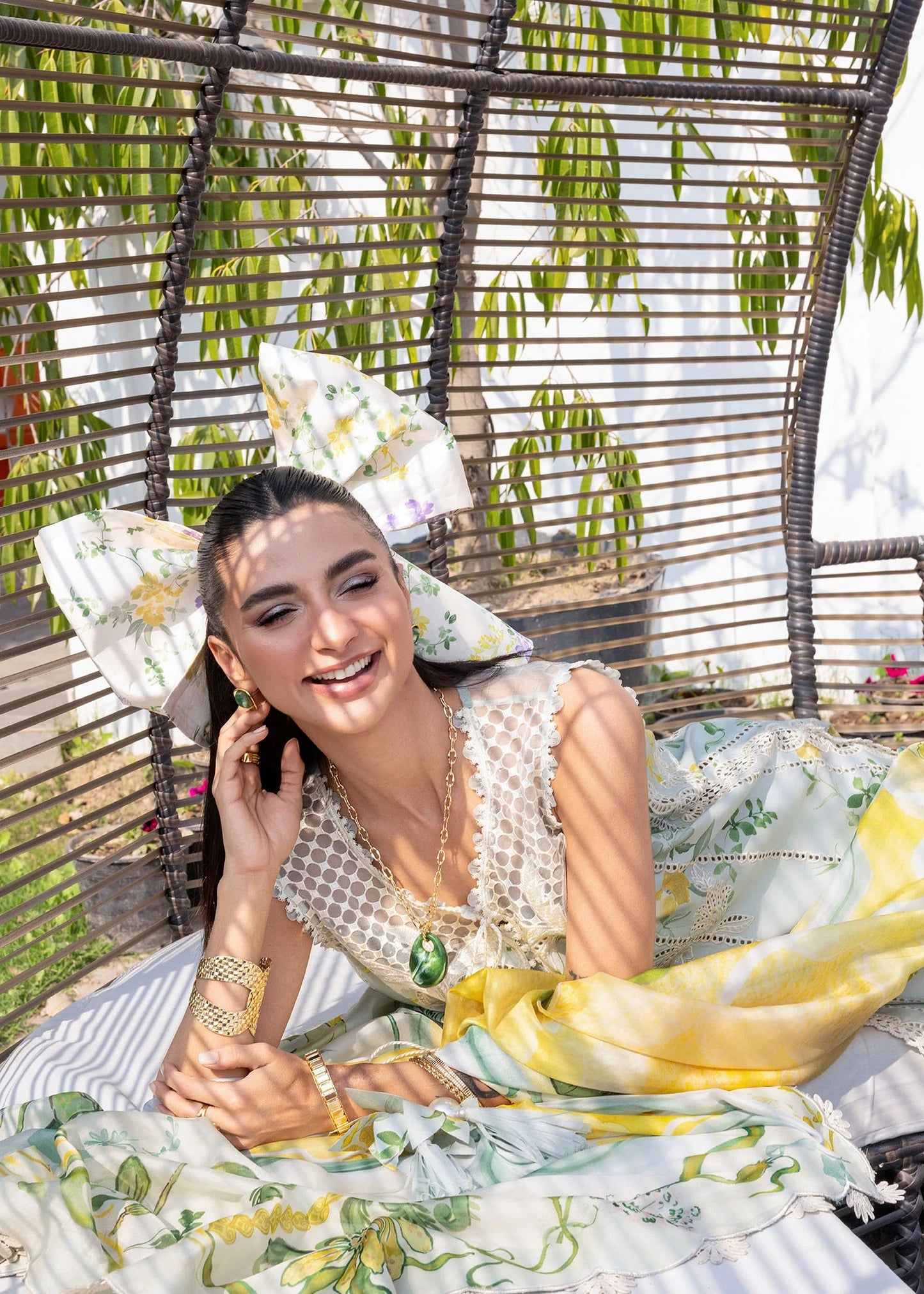 TROPIC TEASE - D4B | Flow By Crimson Lawn'26 | CRIMSON