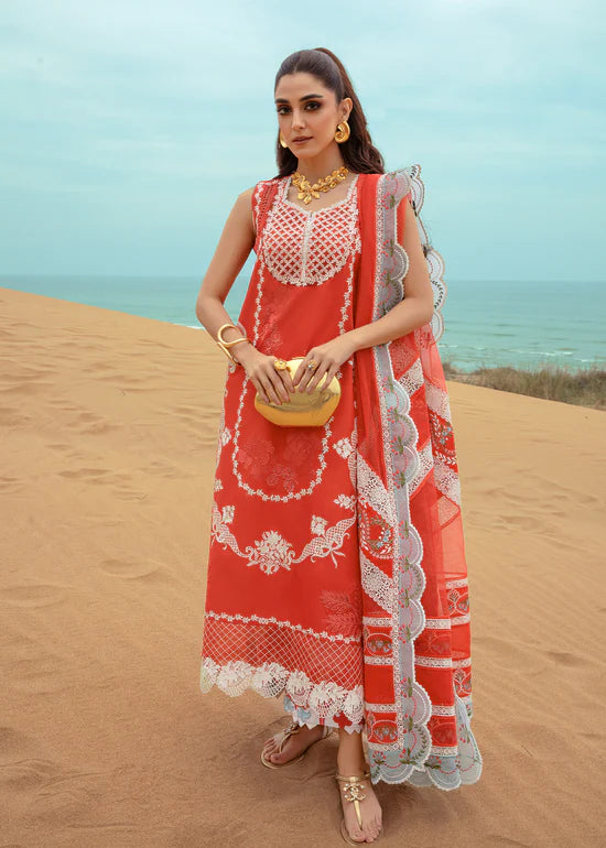 Crimson lawn by saira shakira 24| 5B