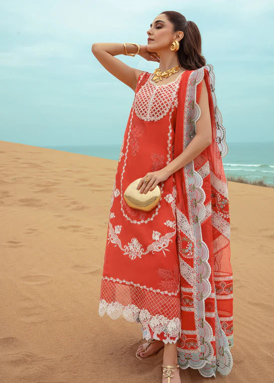 Crimson lawn by saira shakira 24| 5B