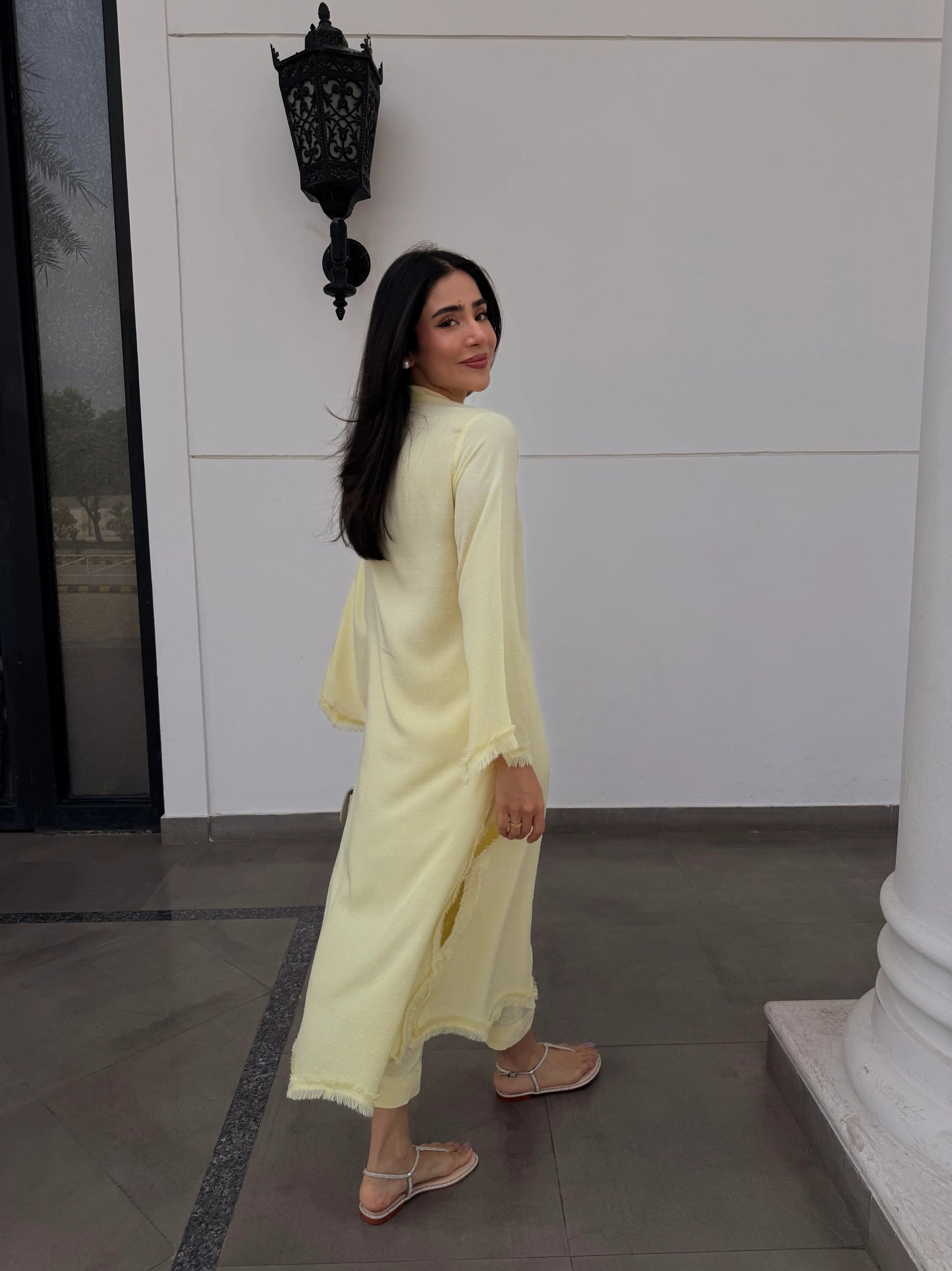 LEMON SWISS VOILE SABLE SET | Sak Atelier