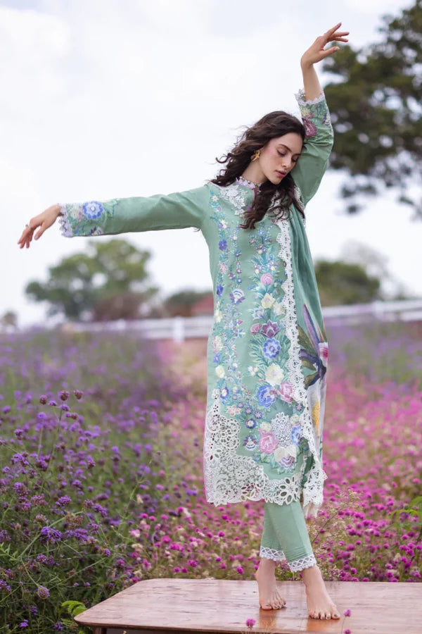 Mushq Hemline The Secret Garden Lawn | BRIMSTONE