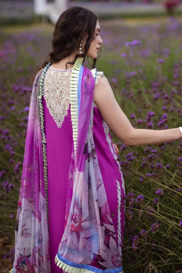 Mushq Hemline The Secret Garden Lawn | ENCHANTED BLOOM