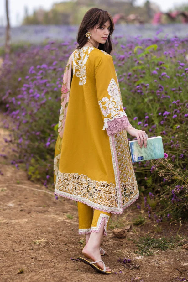 Mushq Hemline The Secret Garden Lawn | WHISPERING PETALS