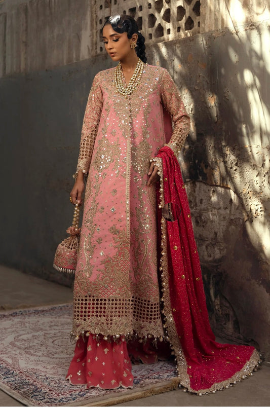 Sana Safinaz Nura Festive '25 Vol 3 - Raw Silk 3 Piece Suit