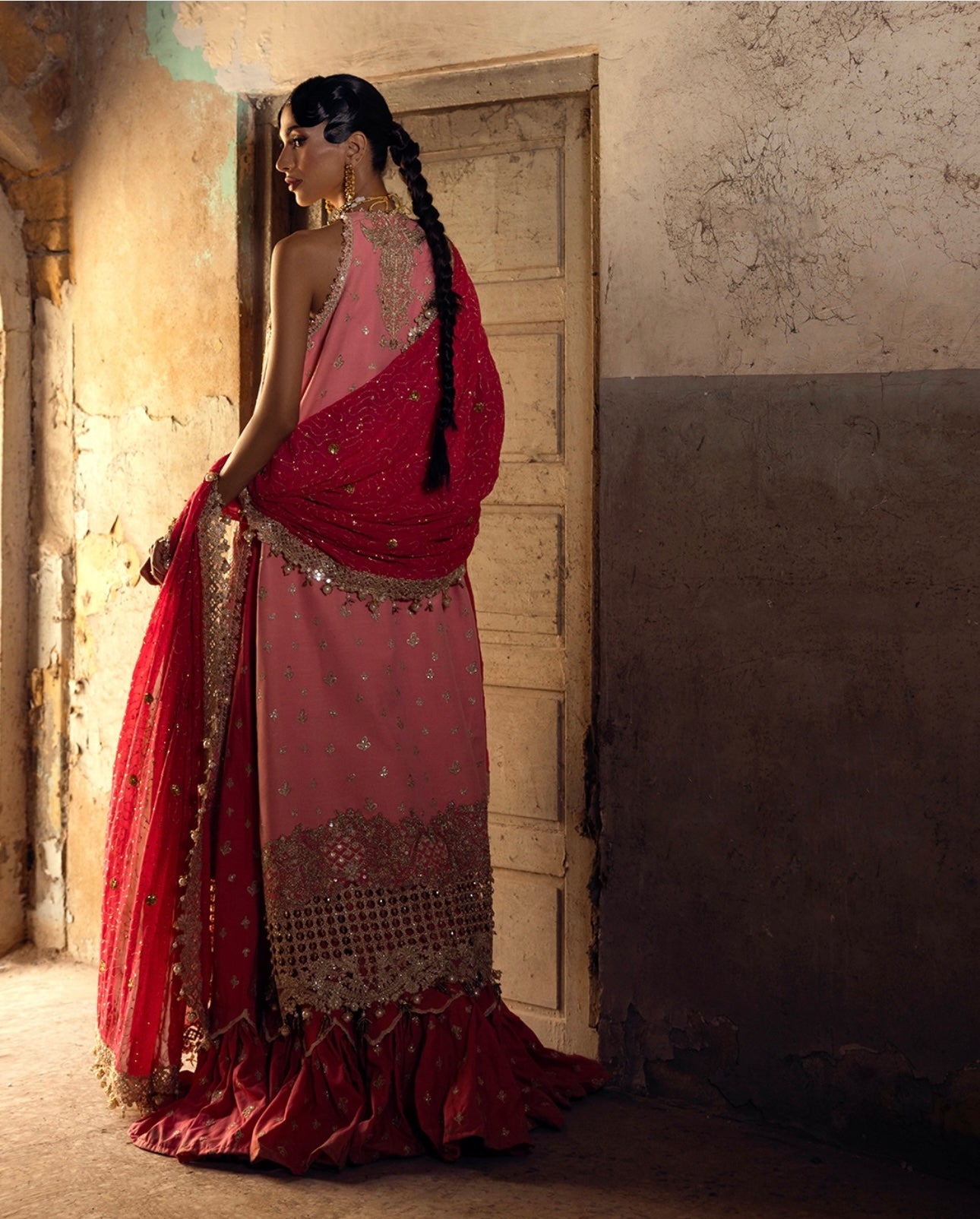 Sana Safinaz Nura Festive '25 Vol 3 - Raw Silk 3 Piece Suit