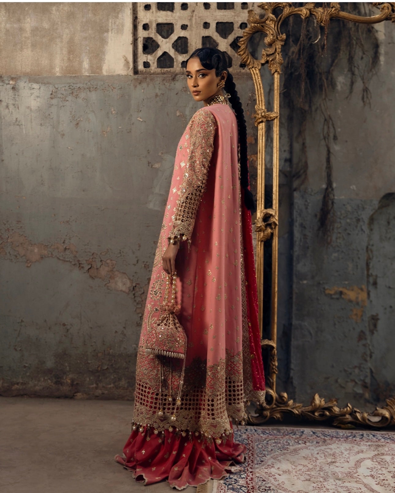 Sana Safinaz Nura Festive '25 Vol 3 - Raw Silk 3 Piece Suit
