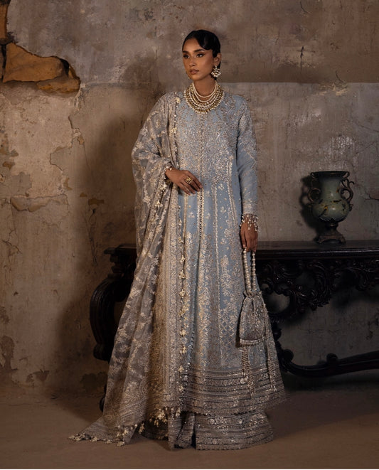 Sana Safinaz Nura Festive '25 Vol 3 - Raw Silk 3 Piece Suit