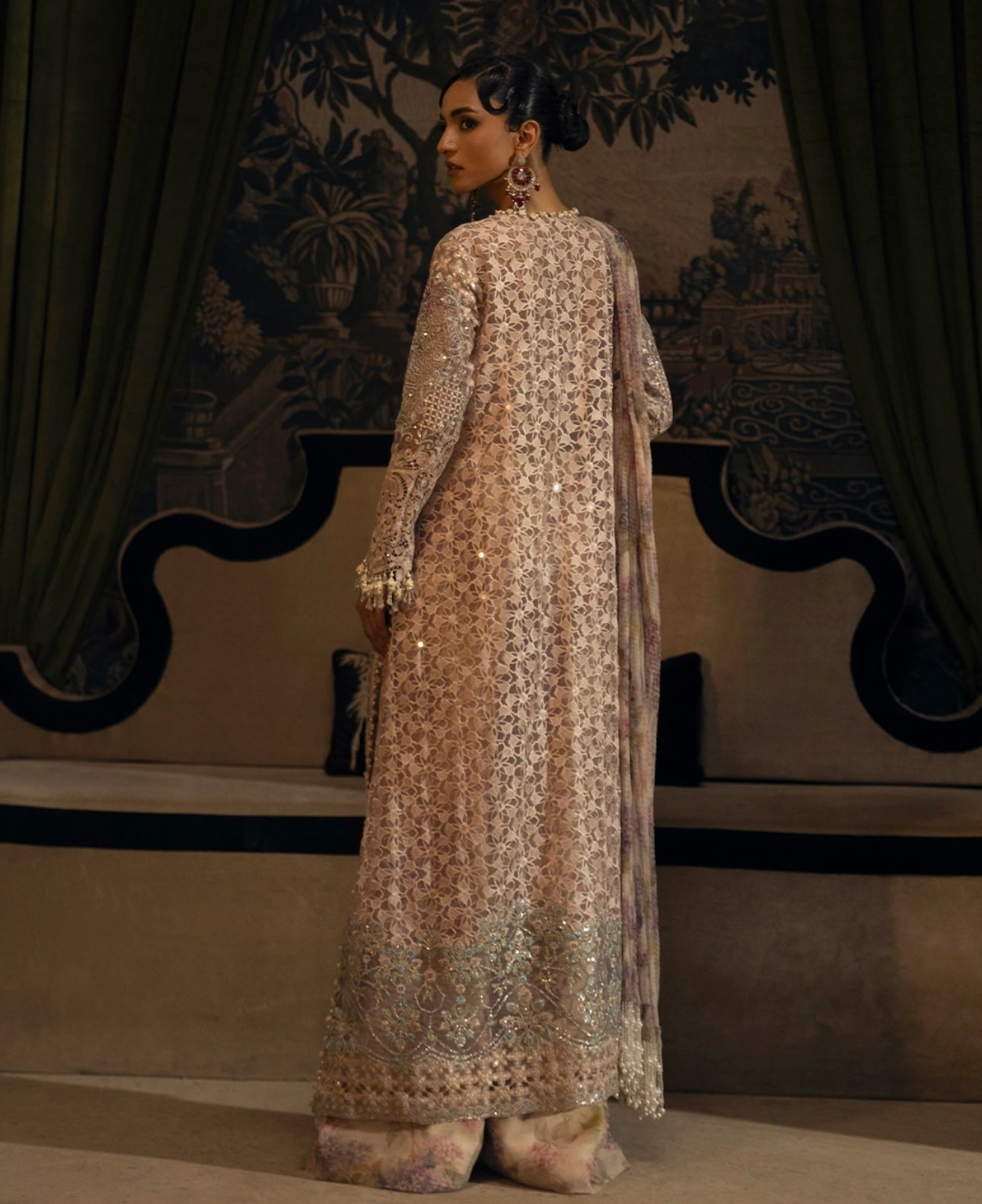 Sana Safinaz Nura Festive '25 Vol 3 - Organza 3 Piece Suit