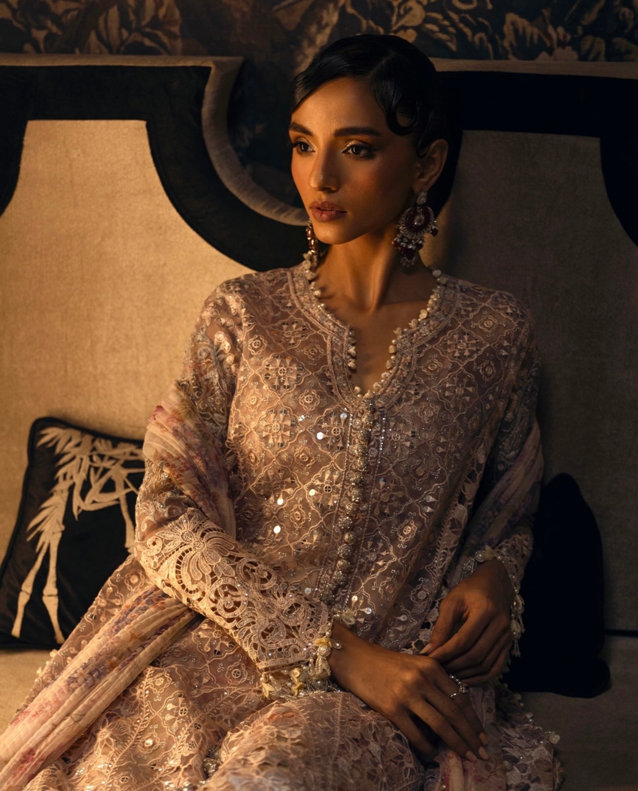Sana Safinaz Nura Festive '25 Vol 3 - Organza 3 Piece Suit