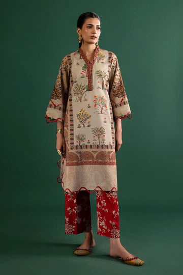 Sana Safinaz Mahay Summer '26 Vol III - Unstitched 2 Piece Lawn Suit - H263-008A-2C