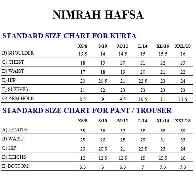 ZAIB FULL SET | NIMRAH HAFSA