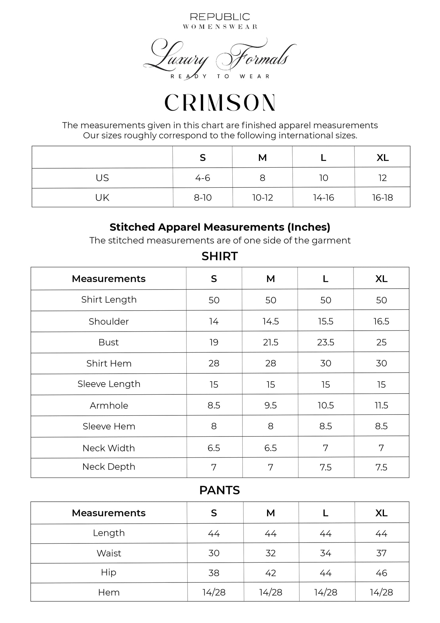 Crimson | Luxury Formals '26 | Republic Womenswear