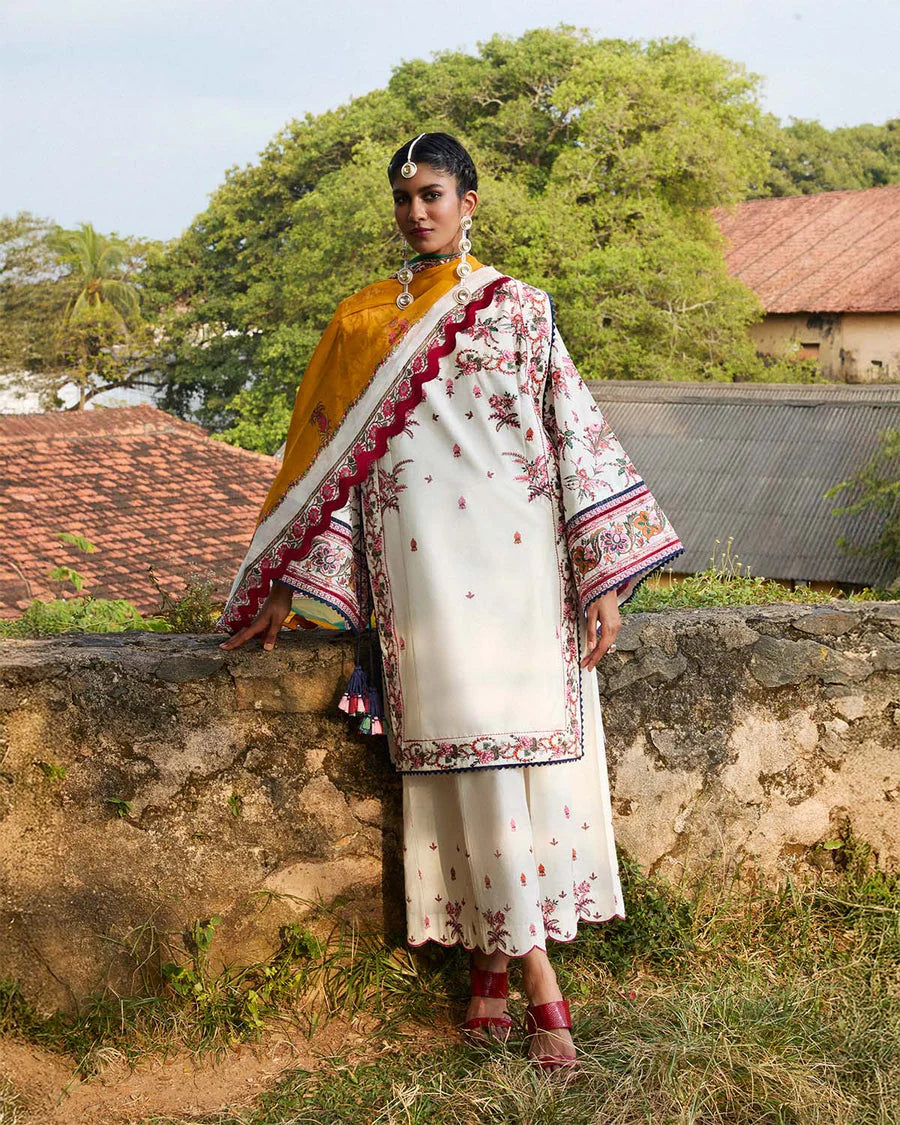 Hussain Rehar Jugnu Unstitched SS '25 - Tibet