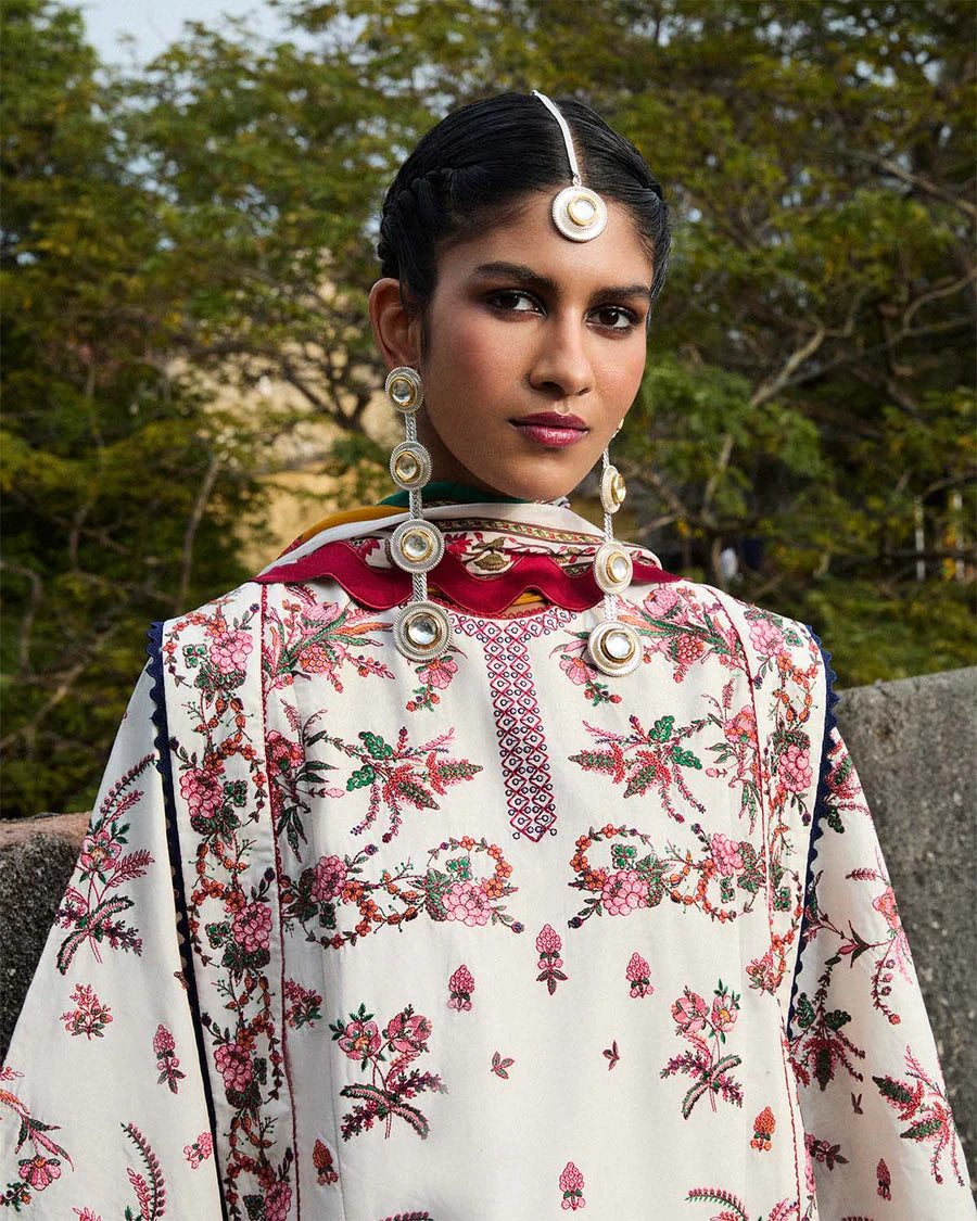 Hussain Rehar Jugnu Unstitched SS '25 - Tibet