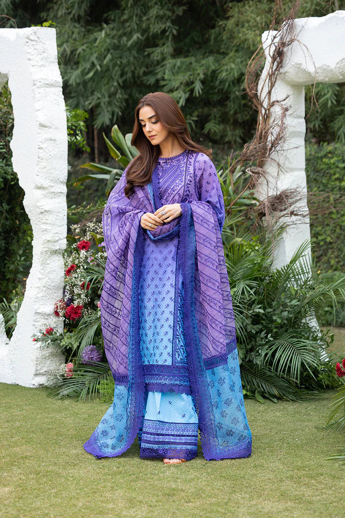 Sobia Nazir Unstitched Luxury Lawn 2025 - Design 12B