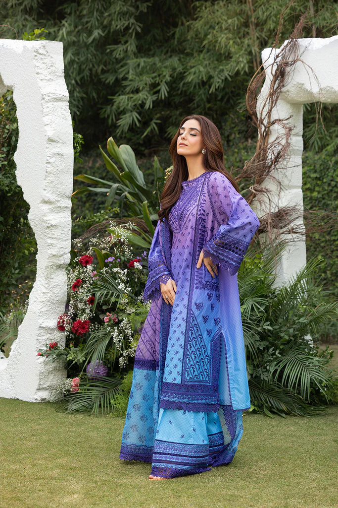 Sobia Nazir Unstitched Luxury Lawn 2025 - Design 12B