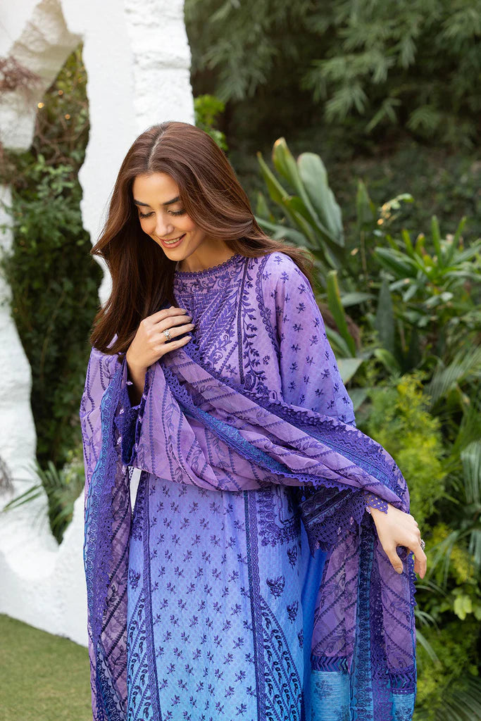 Sobia Nazir Unstitched Luxury Lawn 2025 - Design 12B