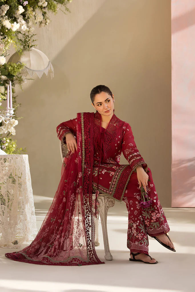 Sobia Nazir Unstitched Luxury Lawn 2025 - Design 14A