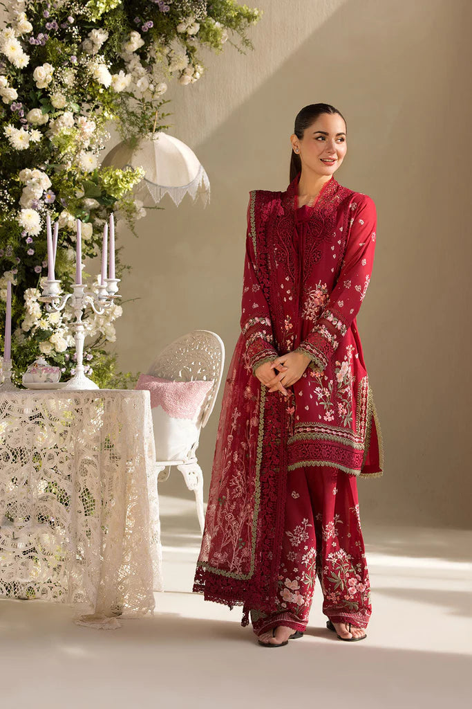 Sobia Nazir Unstitched Luxury Lawn 2025 - Design 14A