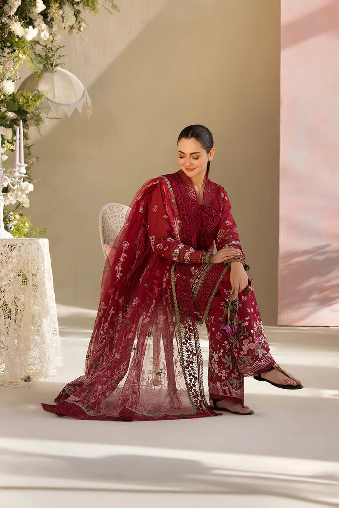 Sobia Nazir Unstitched Luxury Lawn 2025 - Design 14A