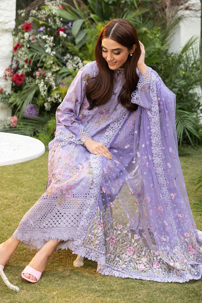 Sobia Nazir Unstitched Luxury Lawn 2025 - Design 15A