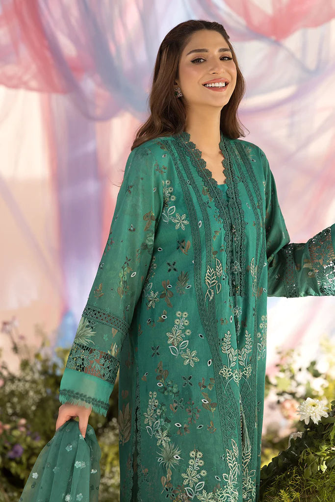 Sobia Nazir Unstitched Luxury Lawn 2025 - Design 15B