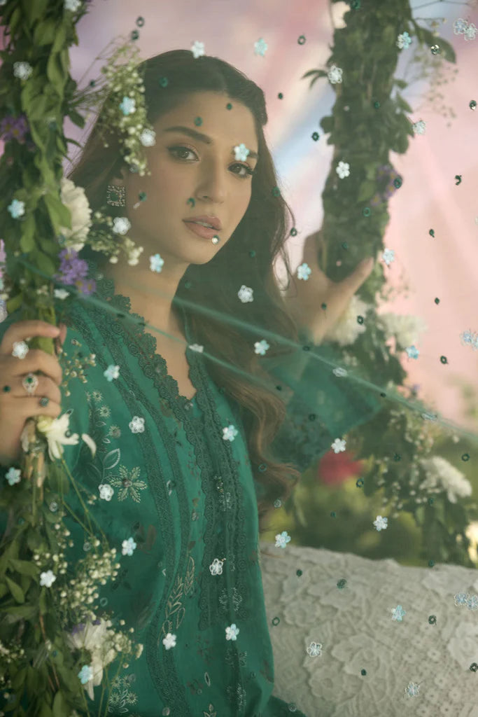 Sobia Nazir Unstitched Luxury Lawn 2025 - Design 15B