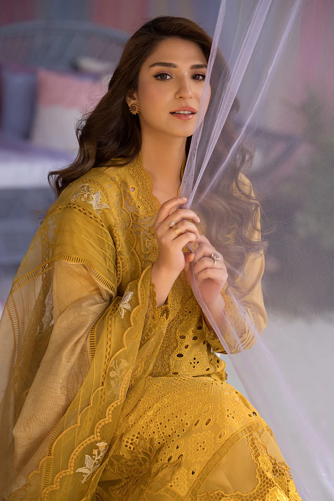 Sobia Nazir Unstitched Luxury Lawn 2025 - Design 1A