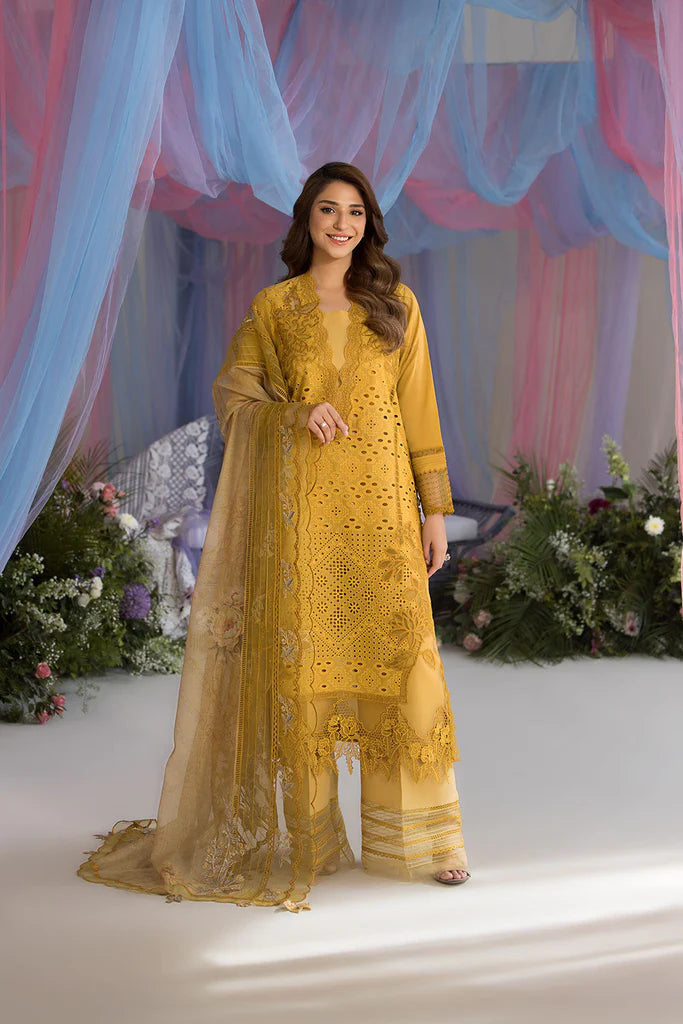 Sobia Nazir Unstitched Luxury Lawn 2025 - Design 1A