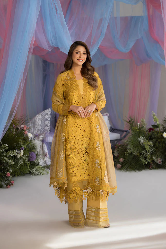 Sobia Nazir Unstitched Luxury Lawn 2025 - Design 1A