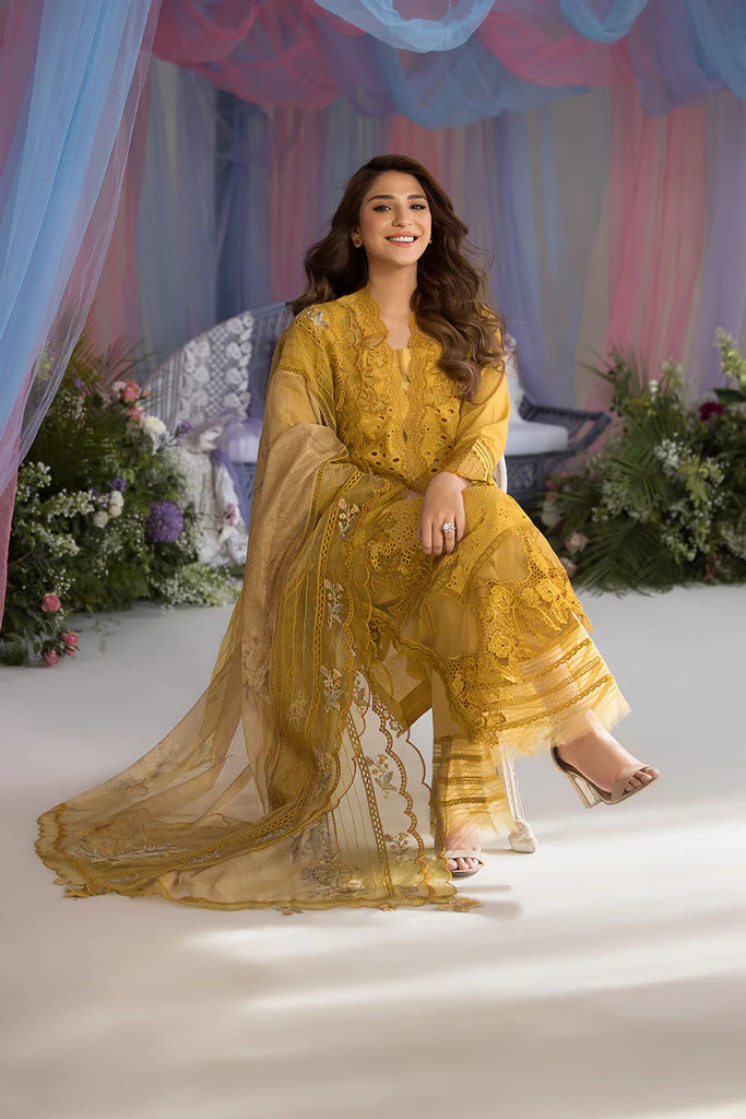 Sobia Nazir Unstitched Luxury Lawn 2025 - Design 1A