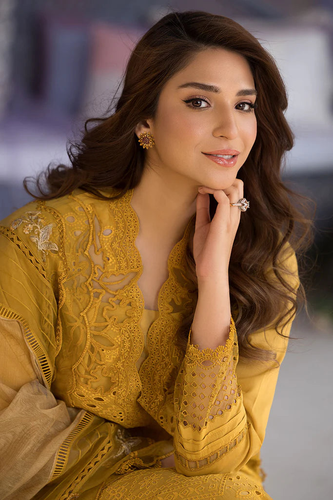 Sobia Nazir Unstitched Luxury Lawn 2025 - Design 1A
