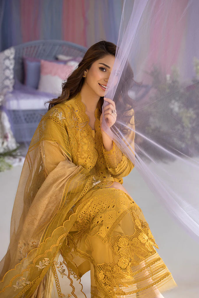 Sobia Nazir Unstitched Luxury Lawn 2025 - Design 1A