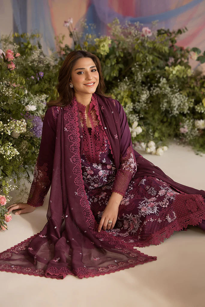 Sobia Nazir Unstitched Luxury Lawn 2025 - Design 6A