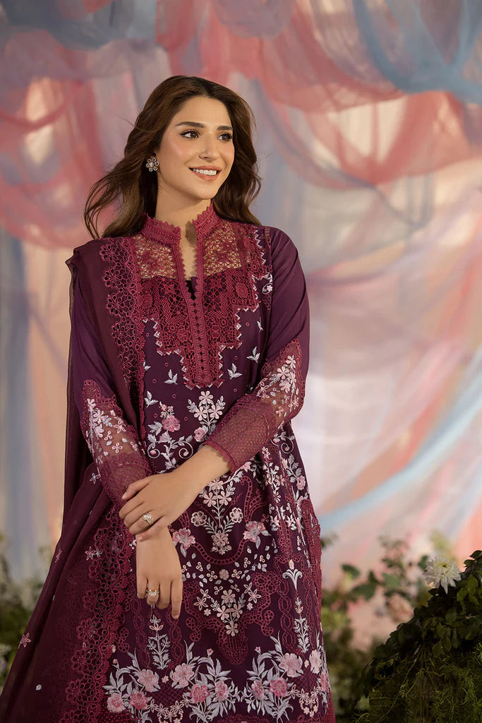 Sobia Nazir Unstitched Luxury Lawn 2025 - Design 6A