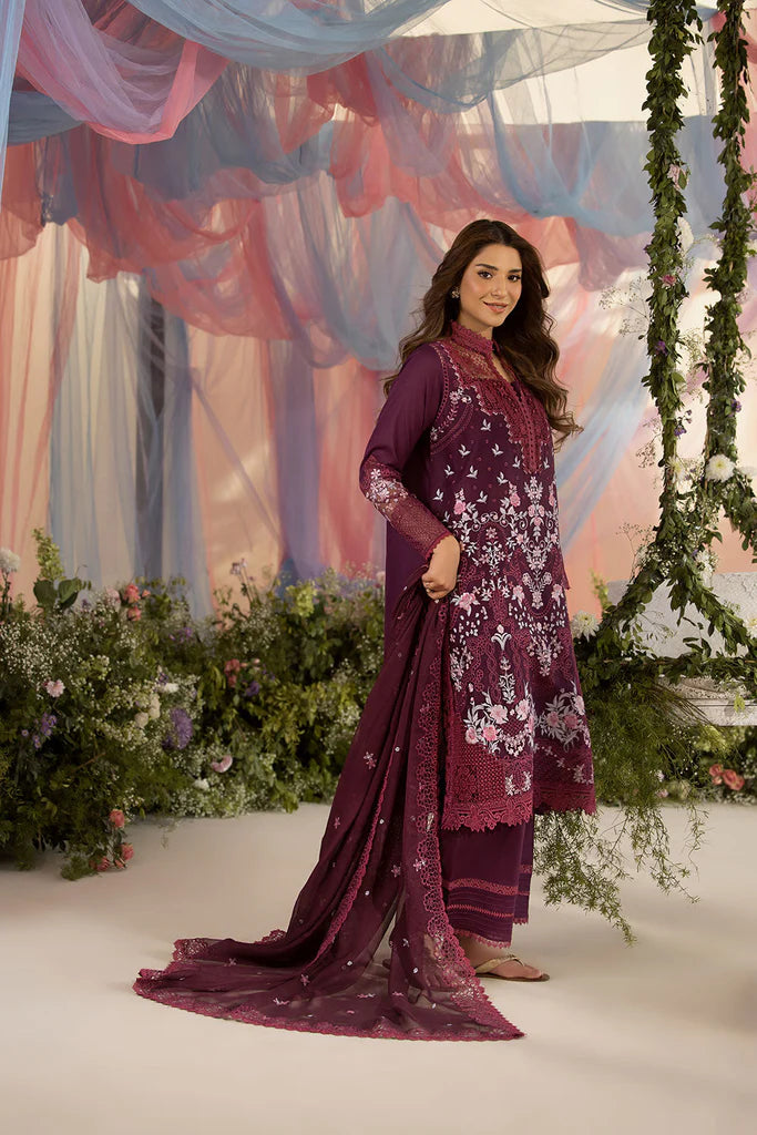 Sobia Nazir Unstitched Luxury Lawn 2025 - Design 6A