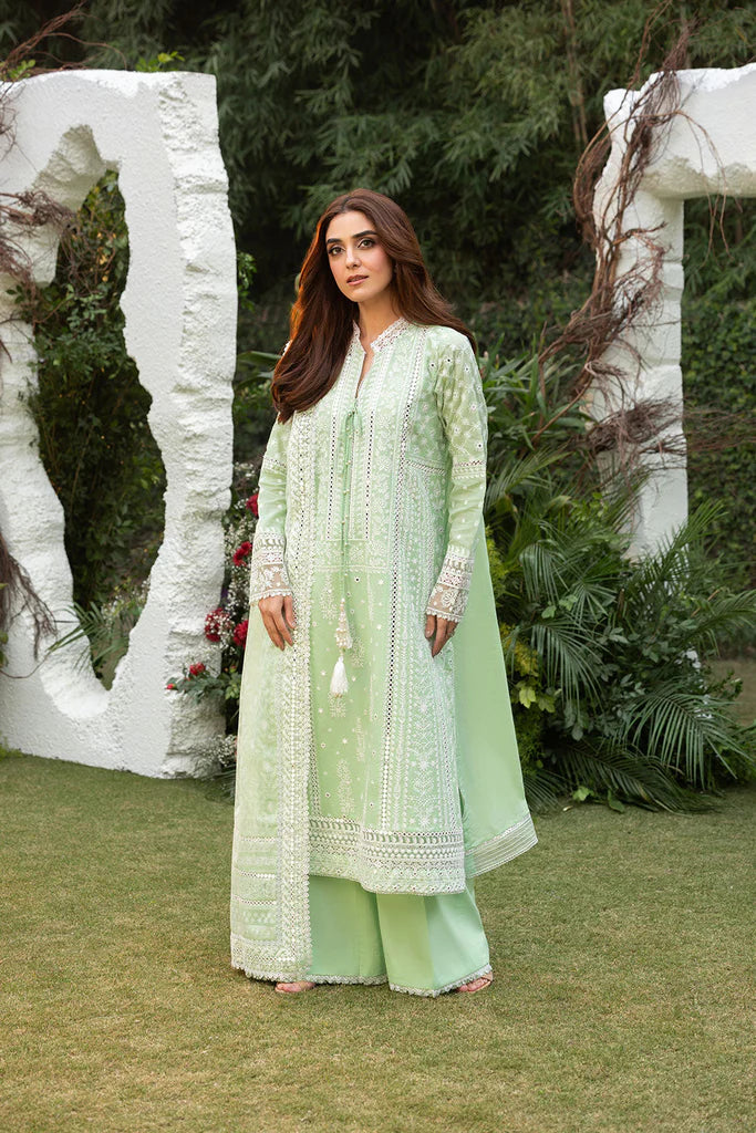 Sobia Nazir Unstitched Luxury Lawn 2025 - Design 7B