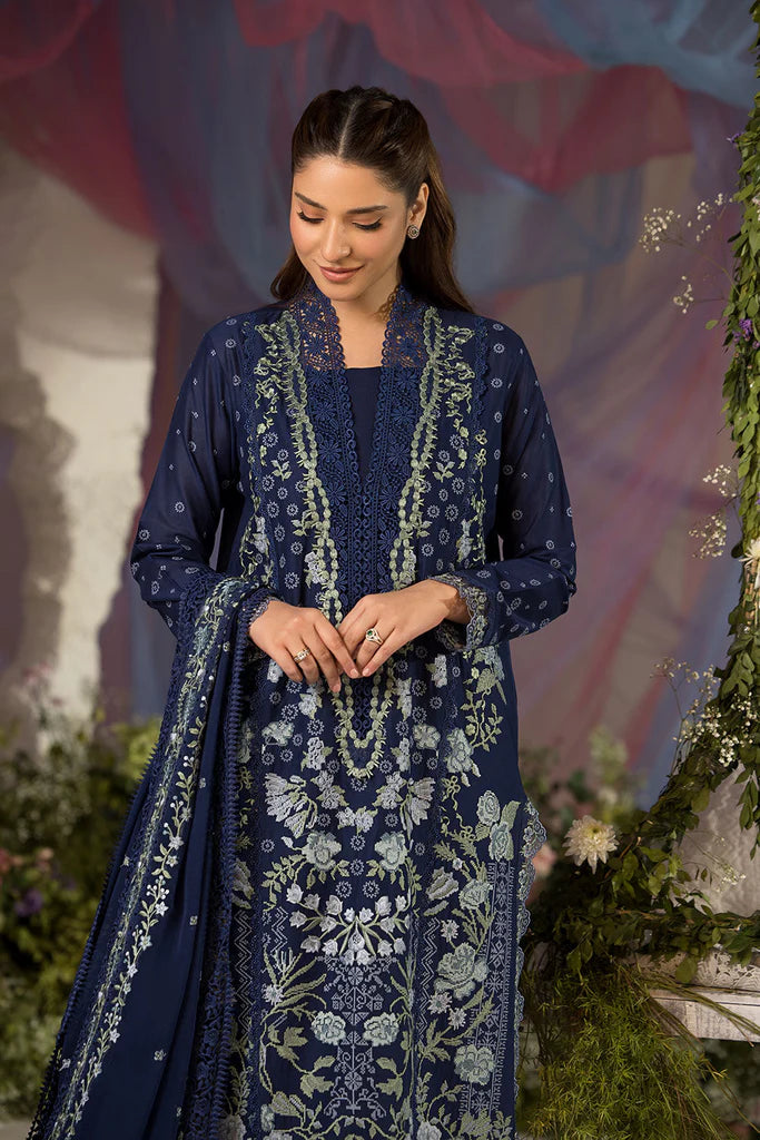 Sobia Nazir Unstitched Luxury Lawn 2025 - Design 8A