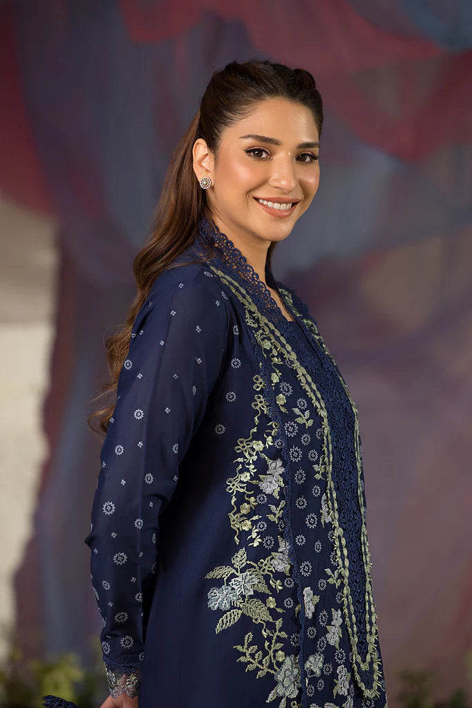 Sobia Nazir Unstitched Luxury Lawn 2025 - Design 8A