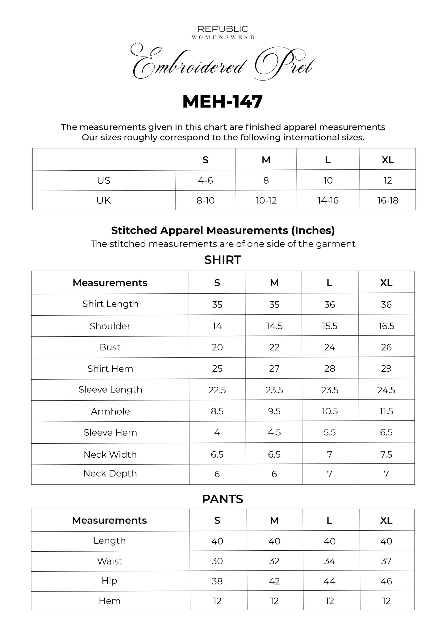 M-147 | Republic Womenswear