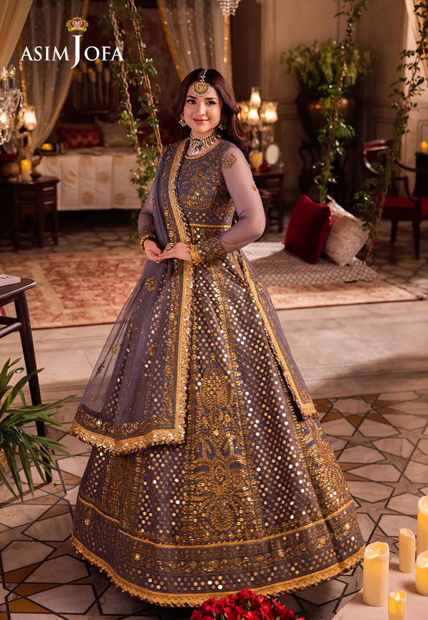 AJCR-10 EMBROIDERED NET 3 PCS