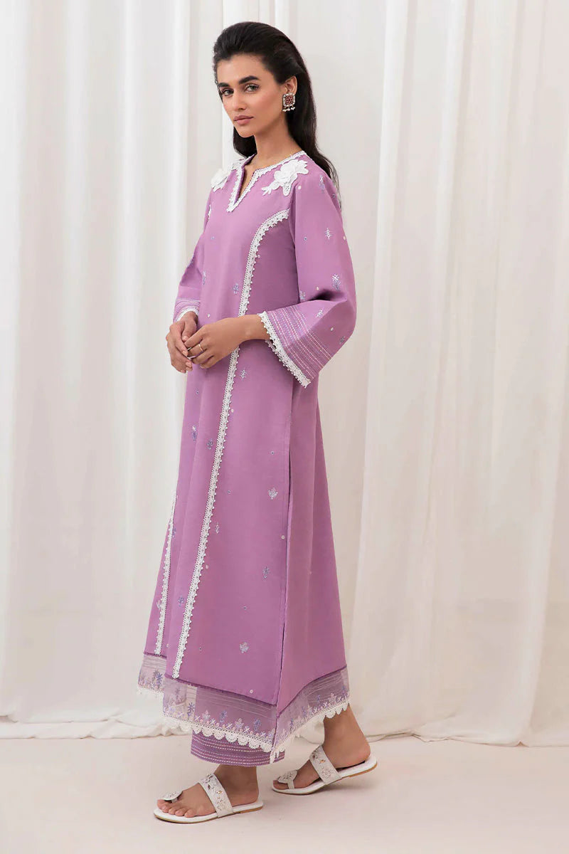 Mushq Wisteria Winters Basic Pret '24 - Frost Flair